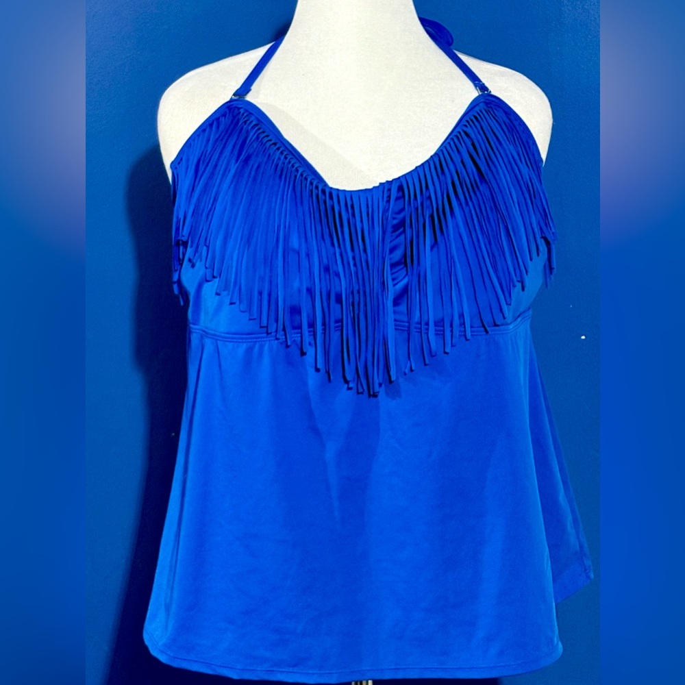 Joe Boxer Royal Blue Tankini Size-3X